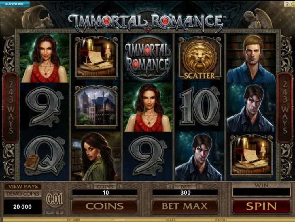 Immortal Romance Design & Symbols