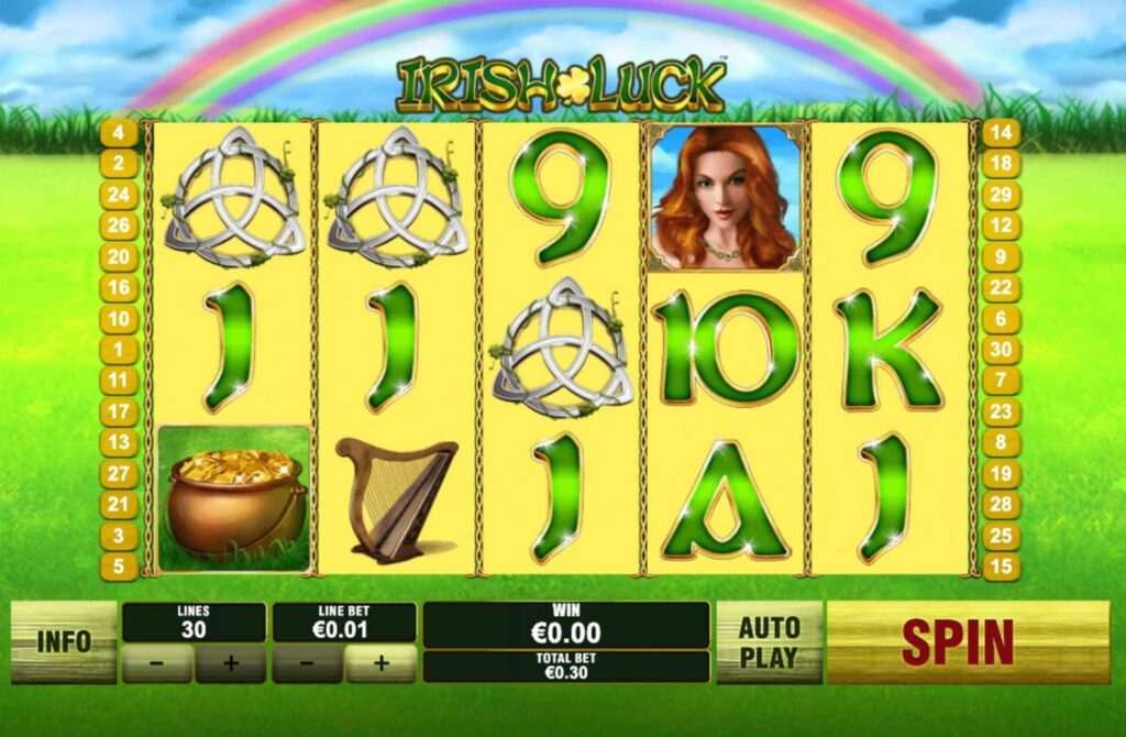 Irish Luck Bonus Features