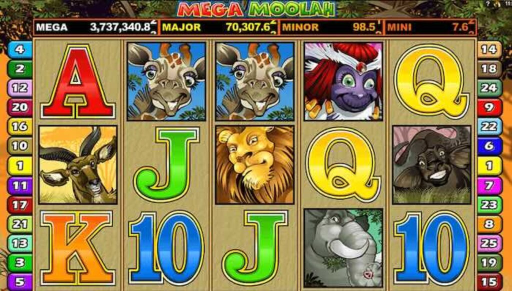 Mega Moolah Theme and Design
